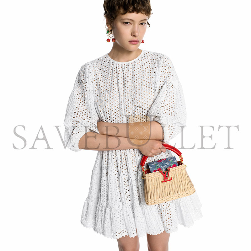 l0*is V*t0n murakami lv x tm capucines mini m14295 (21*14*8cm)